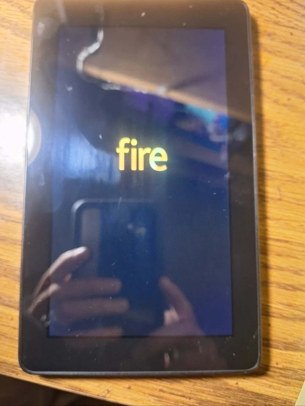 Amazon branded tablet